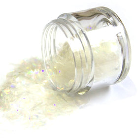Magic Sparkles Edible Glitter Flakes Crystal White 2g