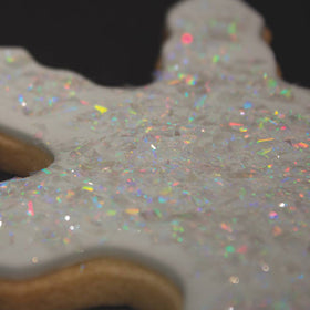 Magic Sparkles Edible Glitter Flakes Crystal White 2g