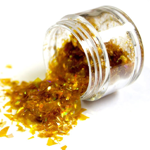 Magic Sparkles Edible Glitter Flakes Gold 2g