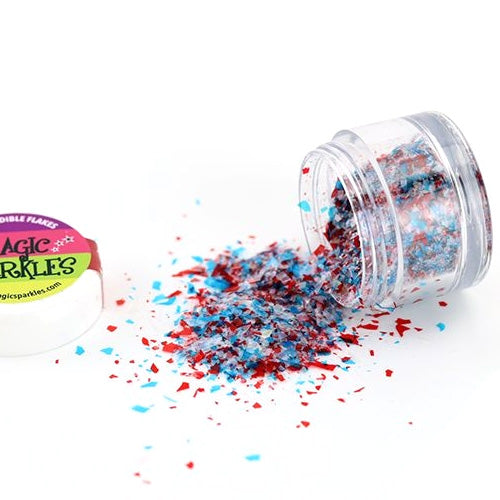 Magic Sparkles Edible Glitter Flakes Superhero 2g