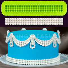 Marvelous Molds Classic Pearl Border Mould