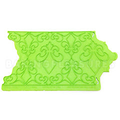 Marvelous Molds Fleur de Lis Silicone Onlay