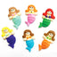 Edible Cupcake Toppers Decorations Mermaid 72pcs BULK
