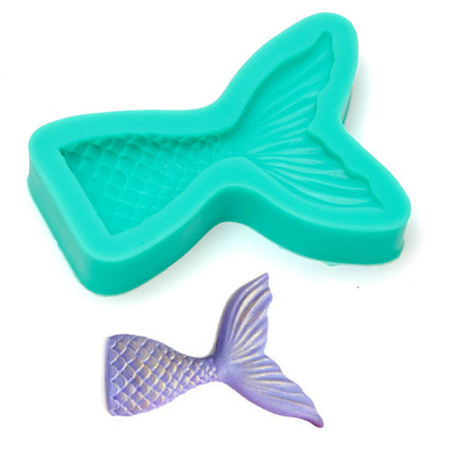 Small Mermaid Tail Silicone Mould