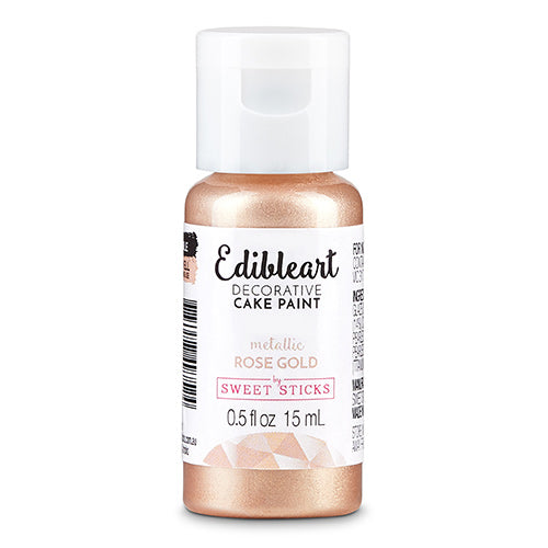 Sweet Sticks Edible Art Paint METALLIC ROSE GOLD 15ml