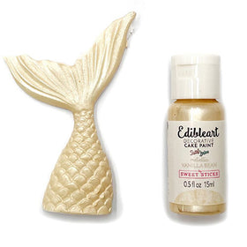 Sweet Sticks Edible Art Paint METALLIC VANILLA BEAN 15ml