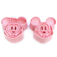Mickey Cookie Cutter Set 2pcs