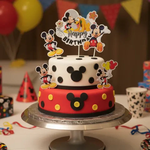 WISH | MICKEY MOUSE | TOPPER SET | 6 PC