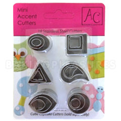 Mini Accent Cutter Set 18pcs