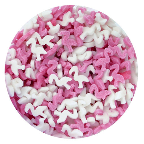 Mini Flamingos Edible Sprinkles 90g