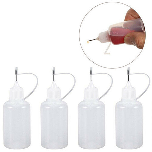 Mini Needle Tip Squeeze Bottle 15ml 4pack
