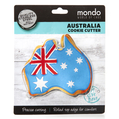 Australia Map Stainless Steel Cookie Cutter