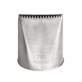 Mondo Piping Tip #789 Large Basketweave/Cake Icer