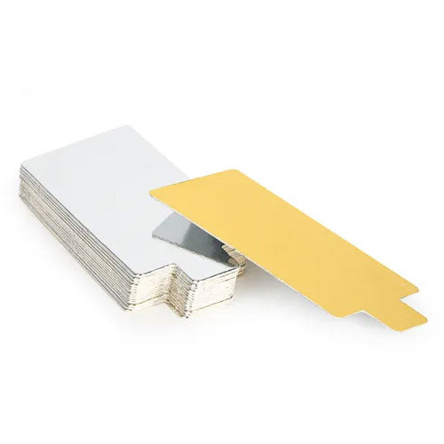 Mondo Double Sided Cake Slip Rectangle 95mm x 50mm 25pcs