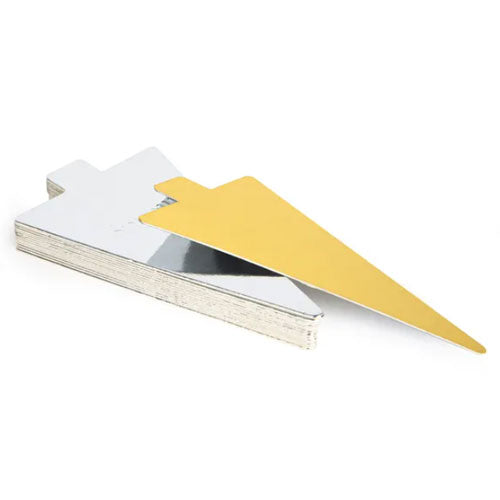 Mondo Double Sided Cake Slip Triangle  135mm x 75mm 25pcs