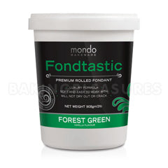 Mondo Fondtastic Premium Rolled Fondant Forest Green/Vanilla 908g