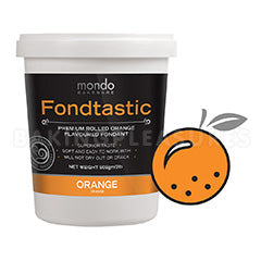 Mondo Fondtastic Premium Rolled Fondant Orange/Orange 908g