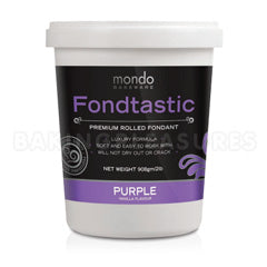 Mondo Fondtastic Premium Rolled Fondant Purple/Vanilla 908g