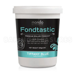 Mondo Fondtastic Premium Rolled Fondant Tiffany Blue/Vanilla 908g