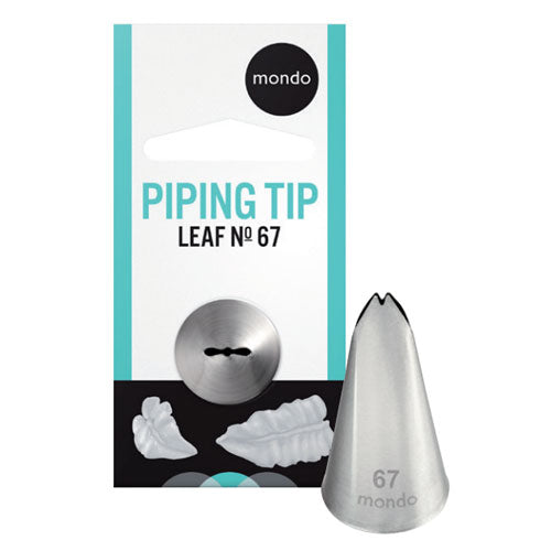 Mondo Piping Tip #67 Leaf