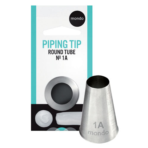 Mondo Piping Tip 1A Round – Baking Pleasures - Main Image