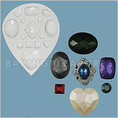 FPC Sugarcraft Multi Gem Silicone Mould