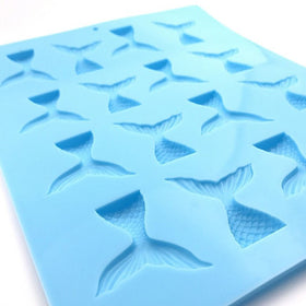 Multi Mini Mermaid Tail Silicone Chocolate Mould