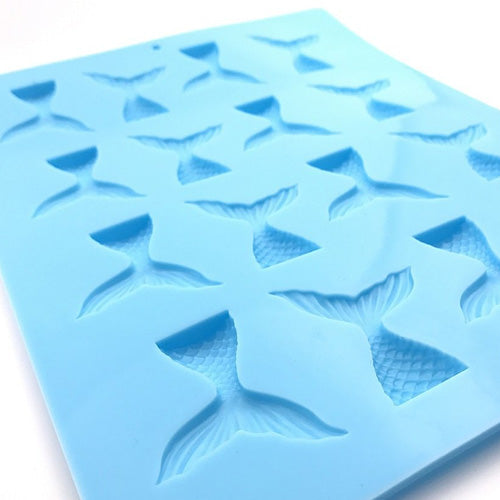 Multi Mini Mermaid Tail Silicone Chocolate Mould