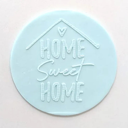 Home Sweet Home | Cookie Debosser Stamp