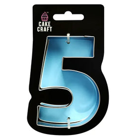 Number Five Cookie Cutter