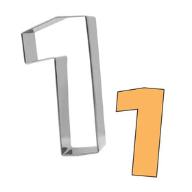 Number One Cookie Cutter