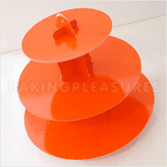 Orange Cupcake Stand