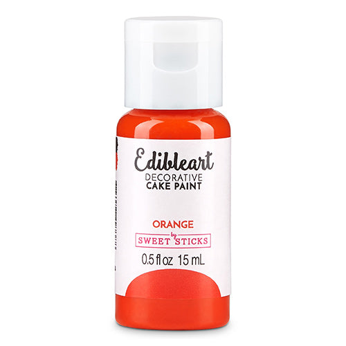 Sweet Sticks Edible Art Paint ORANGE 15ml