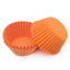 Orange Nordic Paper Baking Cups (#550) 240pcs
