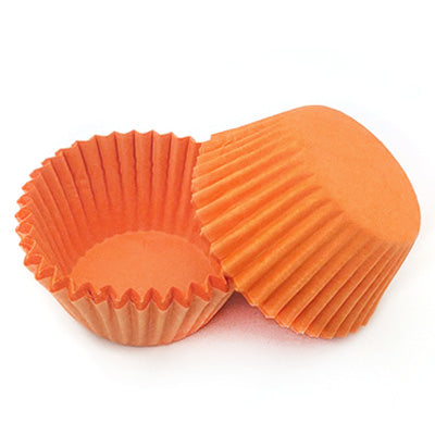 Orange Nordic Paper Mini Baking Cups (#360) 240pcs