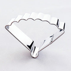 Oriental Fan Plaque Stainless Steel Cookie Cutter