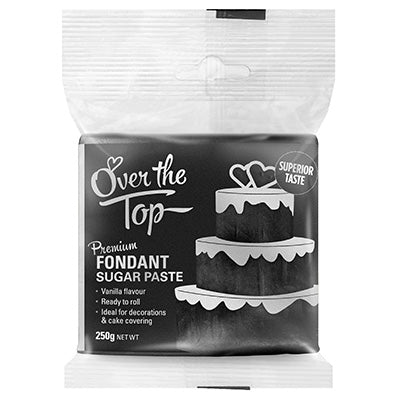 Over The Top Fondant Black 250g