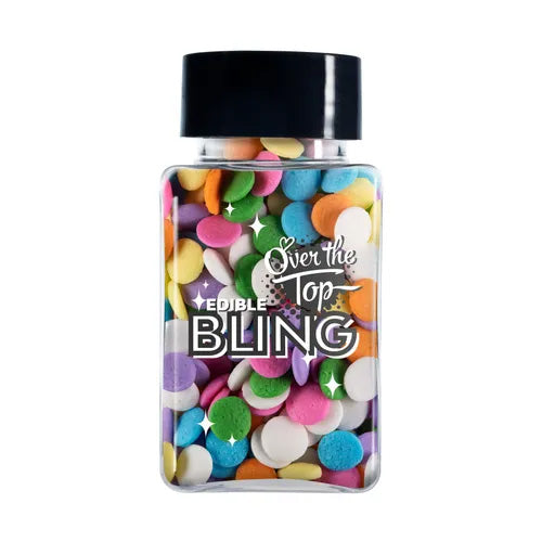 Over The Top Pastel Confetti Sprinkles 55g