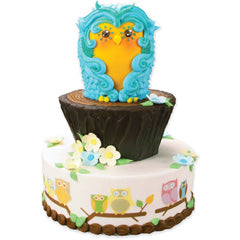 Owl Designer Edible Image 3 strips