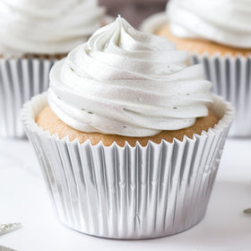 Papyrus Standard Silver Foil Baking Cups 50pcs (50mm Base)