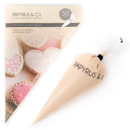 Papyrus Tipless Piping Bags 25.4cm (10") 50pcs