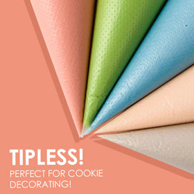 Papyrus Tipless Piping Bags 25.4cm (10") 50pcs