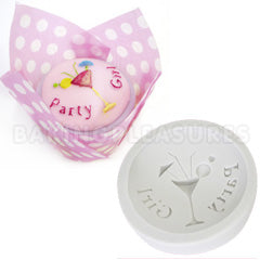 Katy Sue Party Girl Cupcake Mould
