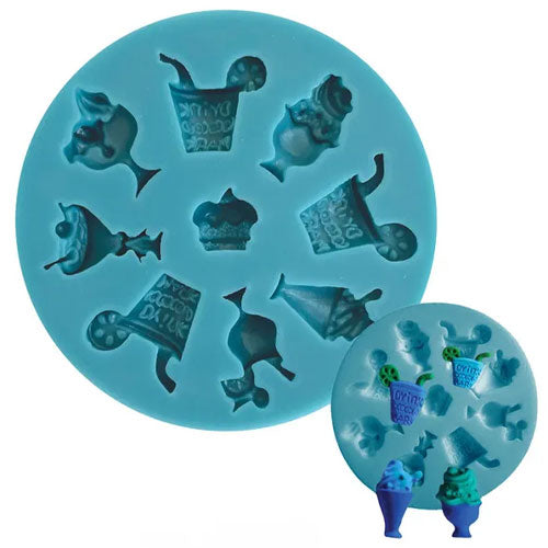 Petite Party Time Silicone Mould
