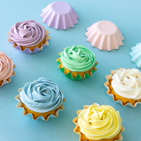 Bloom Baking Cups Pastel Mix 25pcs