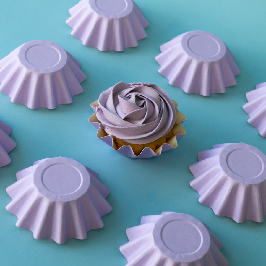 Bloom Baking Cups Pastel Lilac Purple (24 pack)