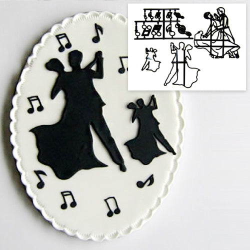 Patchwork Cutters Dancing Figures