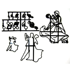 Patchwork Cutters Dancing Figures