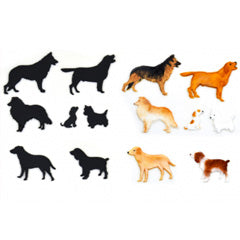 Patchwork Cutters Dog Sillhoutte Set 1