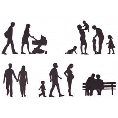 Patchwork Cutters Family Silhouette Set